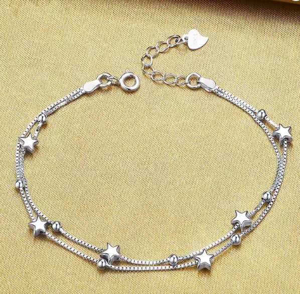 Sterling Zilveren Vlinder Armband Voor Vrouwen Mode Luxe Strass