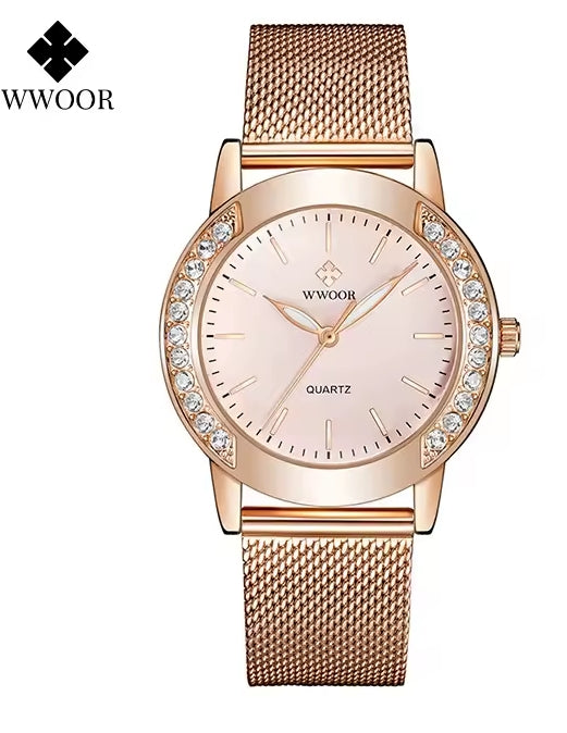 Diamanten Horloge Voor WWOOR Vrouwen