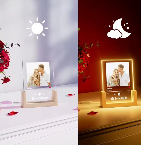 Aangepaste Spotify muziek plaquette cadeaus