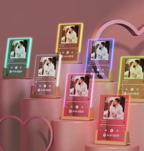 Aangepaste Spotify muziek plaquette cadeaus