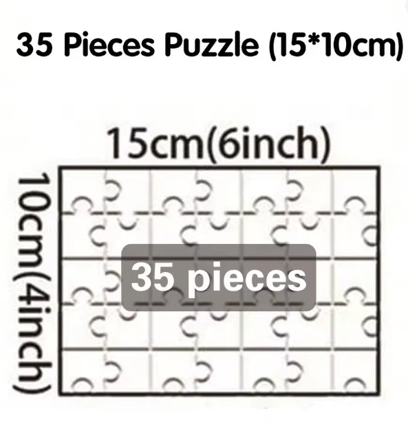 Gepersonaliseerde aangepaste fotopuzzel Aanpassen