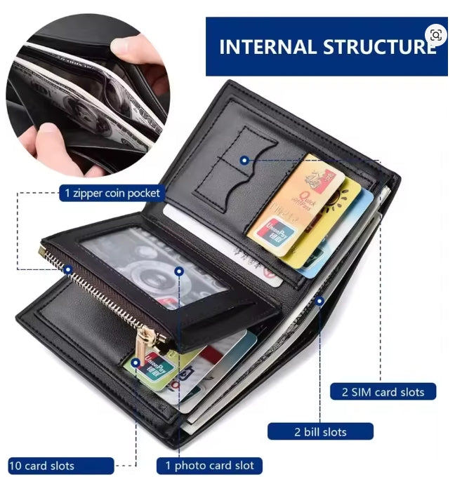 Op maat gegraveerde portemonnee