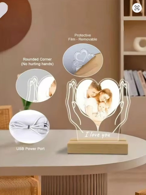 Gepersonaliseerde foto LED