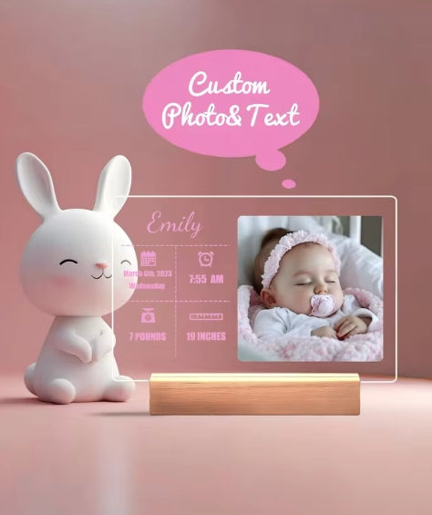 1PC op maat gemaakte bab Collage foto LED