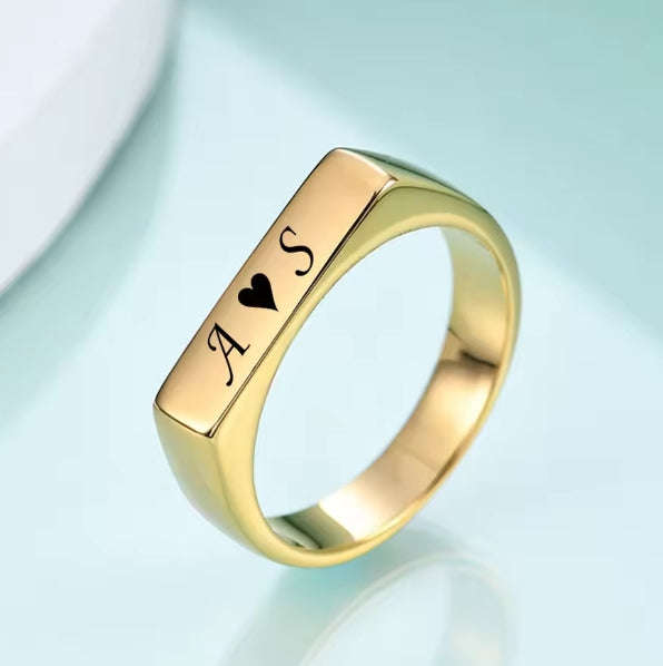 ringen gegraveerd met uw naam