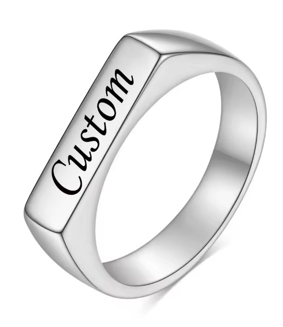 ringen gegraveerd met uw naam