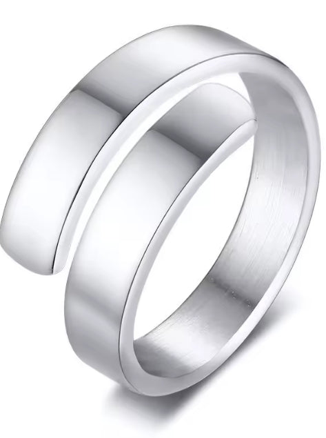 Dual Twee Naam Ringen Goud Kleur Custom