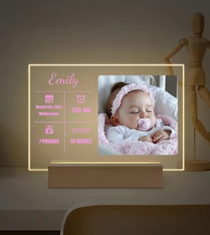 op maat gemaakte bab Collage foto LED