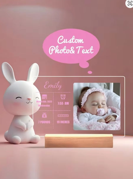 op maat gemaakte bab Collage foto LED