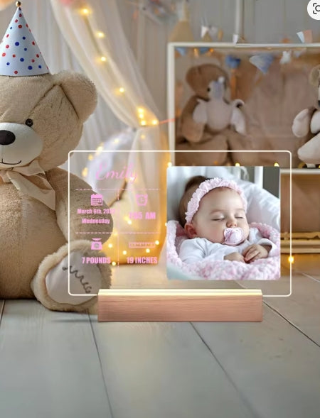 op maat gemaakte bab Collage foto LED