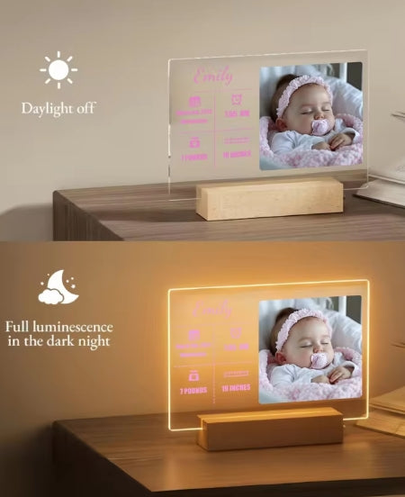 op maat gemaakte bab Collage foto LED