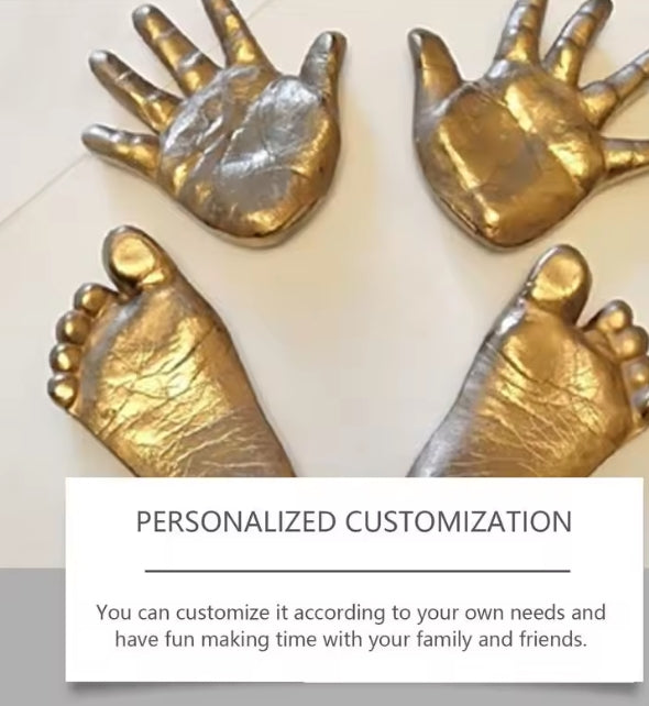 DIY Aandenken Hand Casting Gips Sculpturen