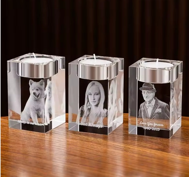 foto gegraveerde afdrukken kristal