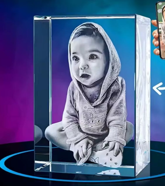 foto gegraveerde afdrukken kristal