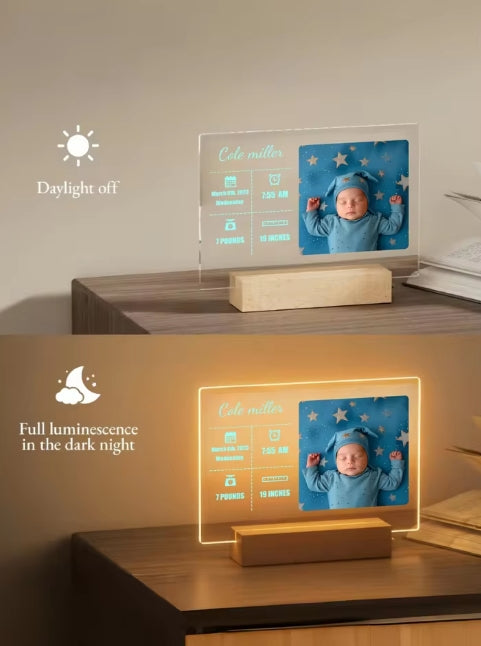 babymollage foto LED