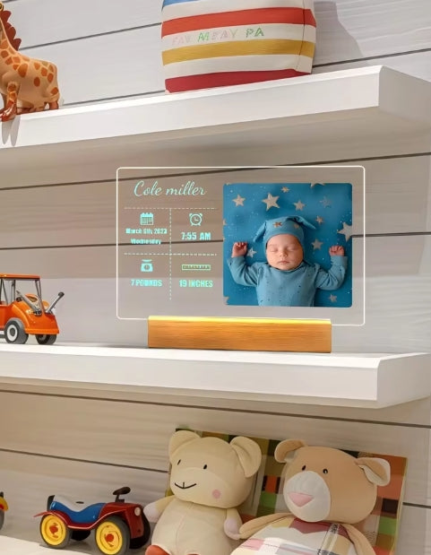 babymollage foto LED