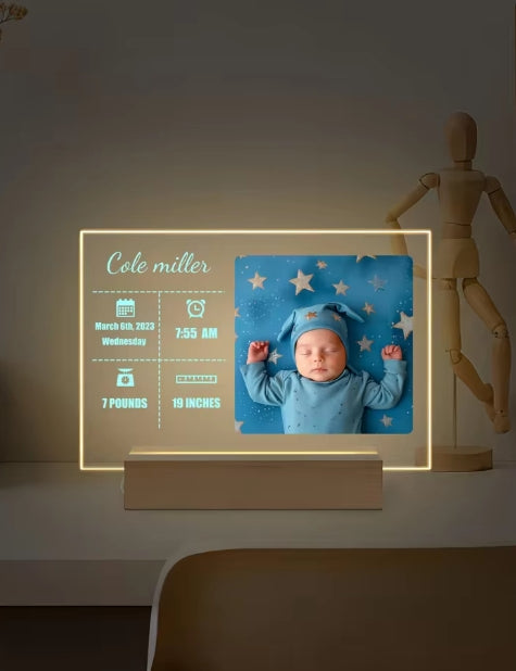 babymollage foto LED