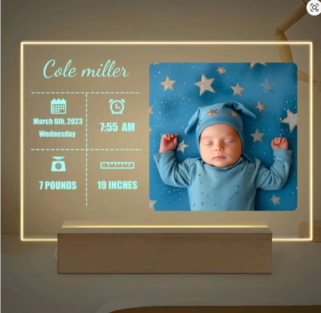 babymollage foto LED