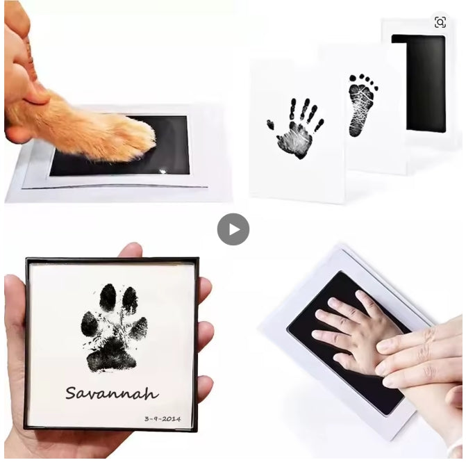 Baby Handprint Veilig Nie