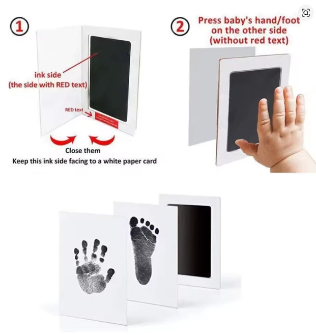 Baby Handprint Veilig Nie