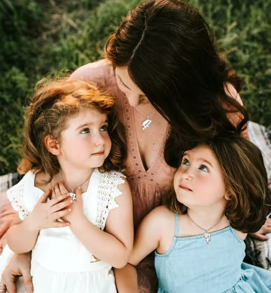 namen verbaasd hart hanger ketting