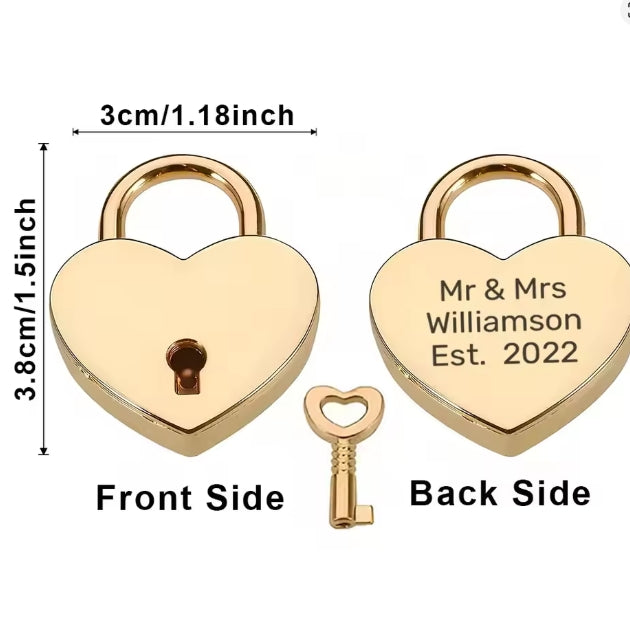 Romantisch paar liefde Aangepaste naam en datum
