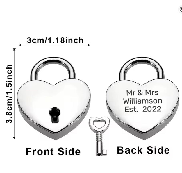 Romantisch paar liefde Aangepaste naam en datum