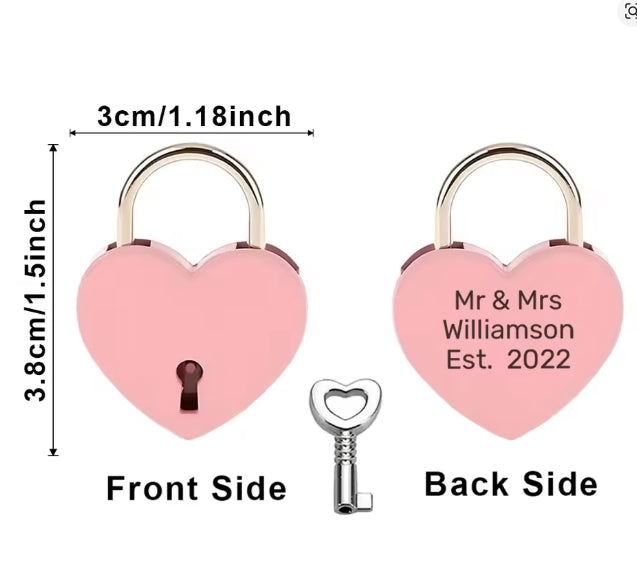 Romantisch paar liefde Aangepaste naam en datum
