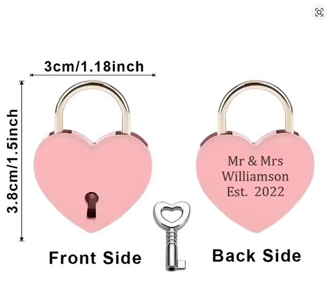 Romantisch paar liefde Aangepaste naam en datum