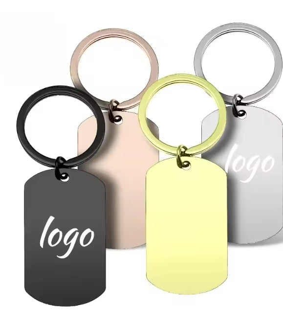 naam en nummer sleutelhanger