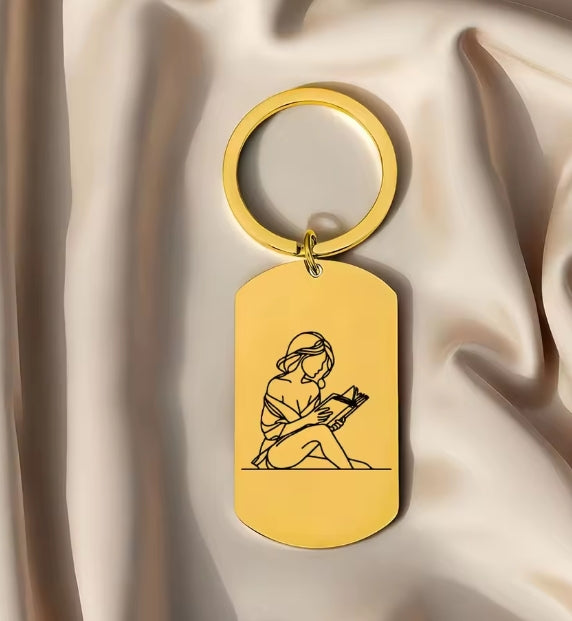 naam en nummer sleutelhanger