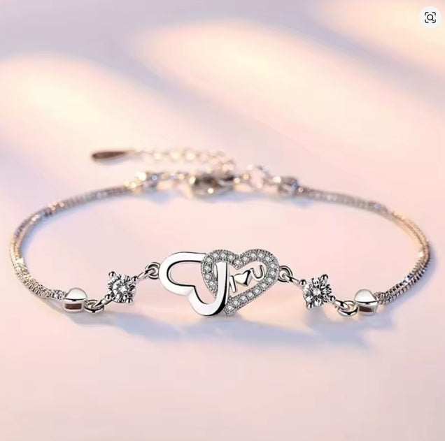 dubbele hartarmband voor mijn dochter