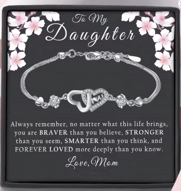 dubbele hartarmband voor mijn dochter