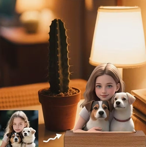 2D Plat - Aangepaste 3D Cartoon Acryl Fotolijst