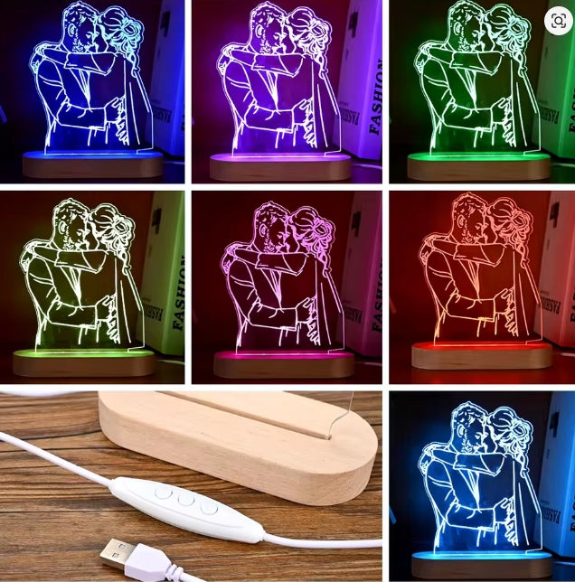 3D Huisdier Fotolamp DIY