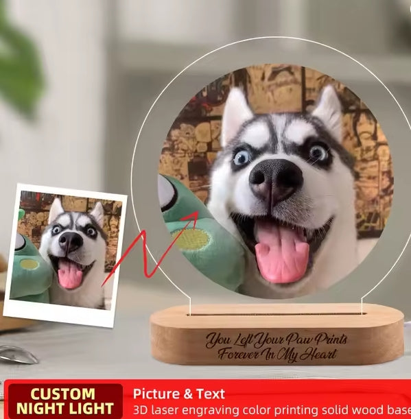 3D Huisdier Fotolamp DIY