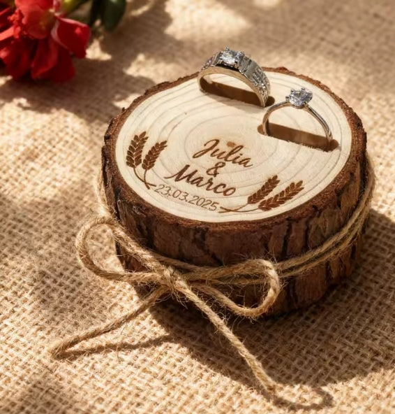 trouwring doos gepersonaliseerde bruiloft