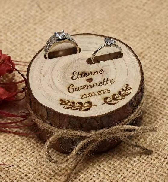 trouwring doos gepersonaliseerde bruiloft