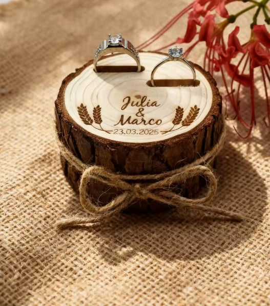 trouwring doos gepersonaliseerde bruiloft