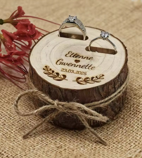 trouwring doos gepersonaliseerde bruiloft