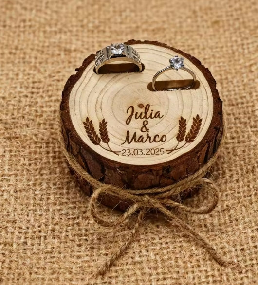 trouwring doos gepersonaliseerde bruiloft