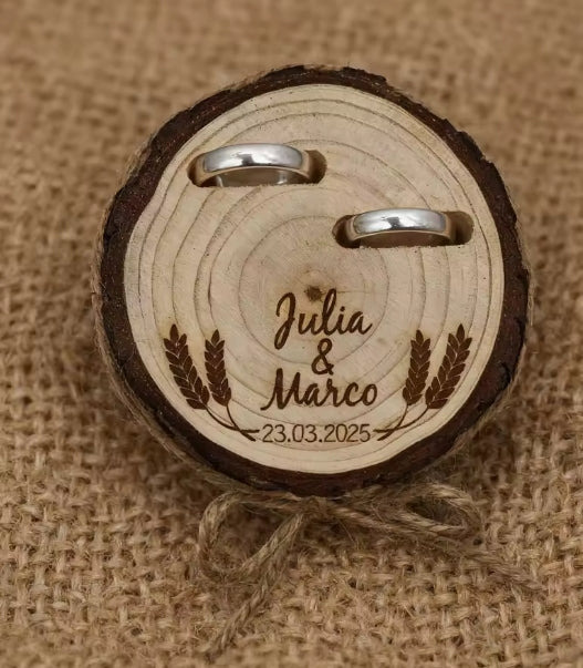 trouwring doos gepersonaliseerde bruiloft
